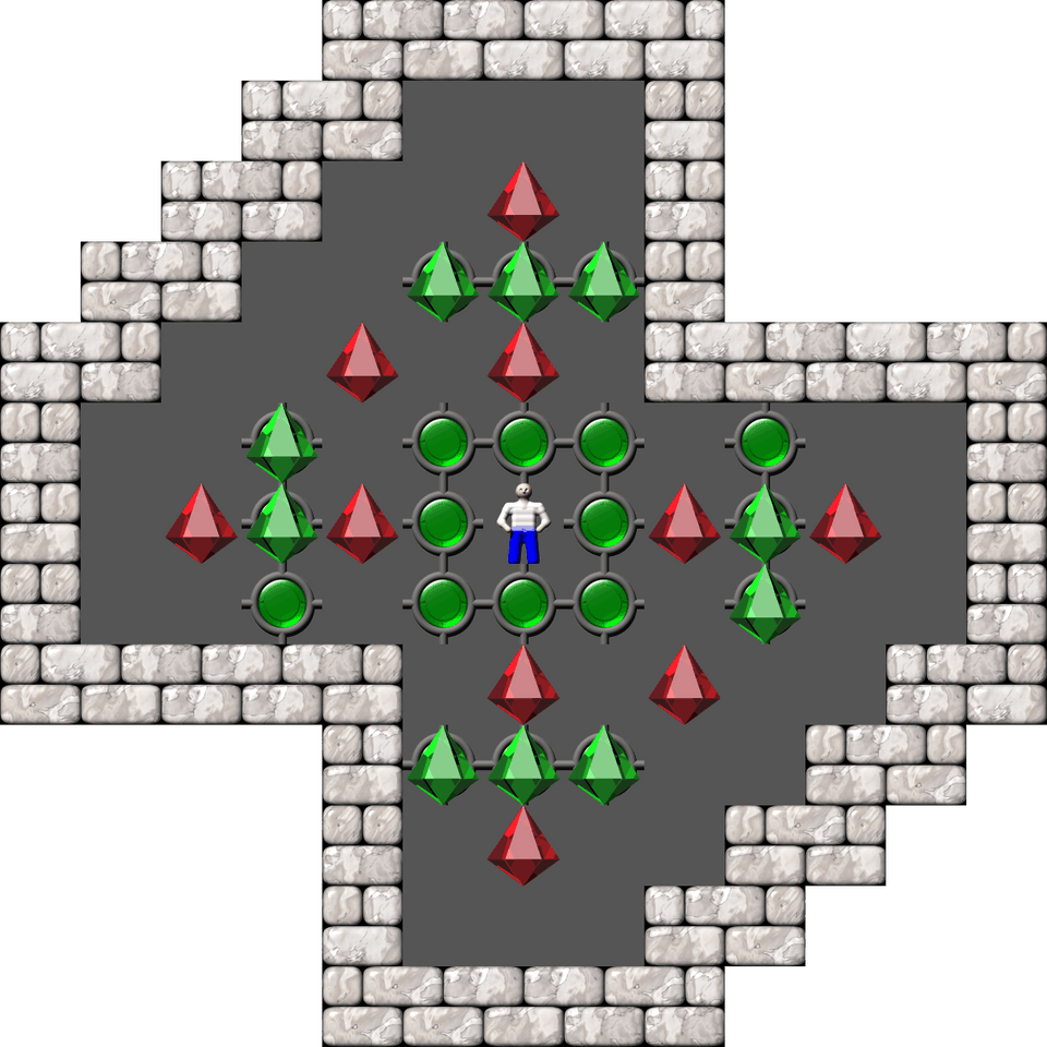 Sokoban York Shen Collection level 644